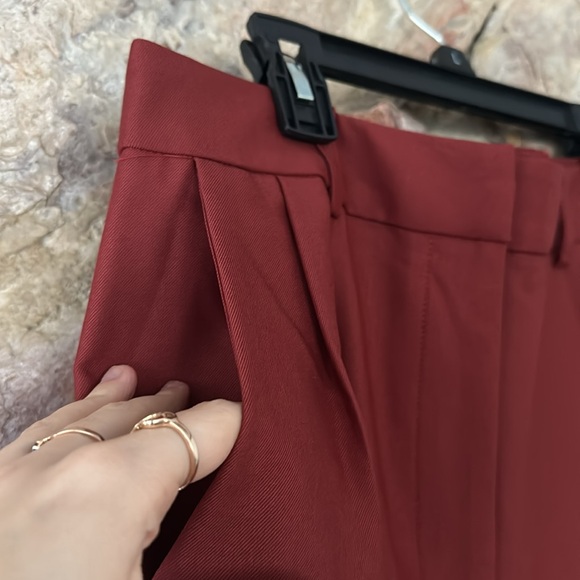 Commense Solid Wide-Leg Pants Without Belt - Picture 5 of 7